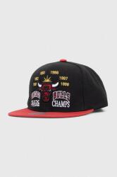 Mitchell&Ness sapca x Chicago Bulls culoarea negru, cu imprimeu 9BYX-CAU0UC_99X