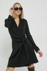 HUGO BOSS rochie culoarea negru, mini, evazati PPYX-SUD06J_99X