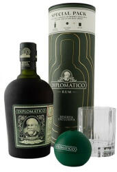Destilerias Unidas S. A Diplomatico Exclusiva Rum Tall Canister Old Fashioned pack 0.7l 40%