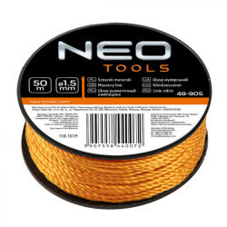 NEO TOOLS Kőműves Zsinór 50m Neo Tools (049905)