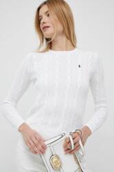 Ralph Lauren pulover de bumbac culoarea alb 211891640 PPYX-SWD05N_00X