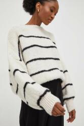 ANSWEAR pulover de lana culoarea bej, călduros BMYX-SWD0E2_80X
