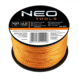 NEO TOOLS Kőműves Zsinór 100m Neo Tools (049910)