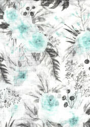 Mintás textil pelenka 1db-os - virág - babyshopkaposvar