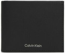 Calvin Klein Portofel Mare pentru Bărbați Calvin Klein Ck Must Bifold 5Cc W/Coin K50K511381 Negru