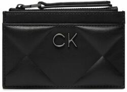 Calvin Klein Etui pentru carduri Calvin Klein Re-Lock Quilt Cardholder K60K611372 Ck Black BEH