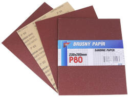 Csiszolópapír A4 P80 (10 db) (21717F)