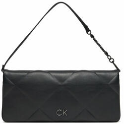 Calvin Klein Дамска чанта Calvin Klein Re-Lock Quilt Wristelet Clutch K60K611333 Ck Black BEH (Re-Lock Quilt Wristelet Clutch K60K611333)