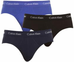 Calvin Klein 3PACK Férfi slip alsónadrág tarka (U2661G-4KU) - méret M