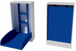  Pali Duo fali masszív pelenkázószekrény - Kék/fehér