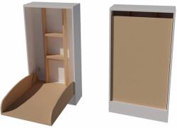  Pali Duo fali masszív pelenkázószekrény - Cappuccino/fehér