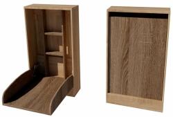  Pali Duo fali masszív pelenkázószekrény - Világos sonoma/sötét sonoma