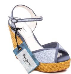 Pepe Jeans Sandale dama elegante din piele naturala, Walker glam, 90298-585 - 37 EU