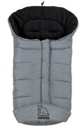 Eisbärchen EISBÄRCHEN - Sac de picioare Fleece - Light Grey Melange / Black (7965-SG)