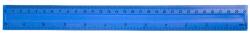 EVOffice Vonalzó 30cm, műanyag kék (53450) - pencart