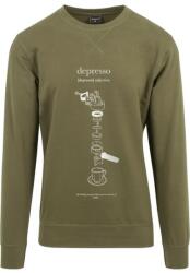 Mister Tee Depresso Crewneck olive