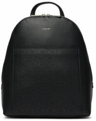 Calvin Klein Hátizsák Calvin Klein Ck Must Dome Backpack_Epi Mono K60K611442 Black Mono 0GJ 00