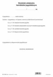 Pátria Nyomtatvány Készletek selejtezési leértékelési jegyzőkönyve A/4 álló (b.11-93)