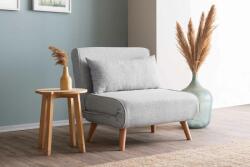 Sofahouse Design összecsukható fotel Felicitas szürke