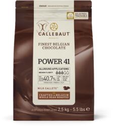Callebaut Ciocolata cu Lapte 40.7% POWER 41, 2.5 Kg, Callebaut (841-E4-U71)
