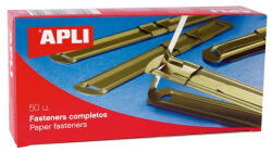 APLI Lefűzőlapocska, fém, 50 db-os, APLI (11831) - bestoffice
