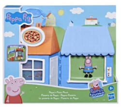 Peppa Pig Set de joaca Peppa Pig 1 figurina, 4 accesorii, Pizzeria Peppa, 15 cm, Multicolor (5010993837526)