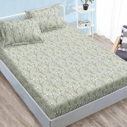 Ralex Set husa de pat Finet Elegance + 2 fete perna pentru saltea de 180x200 cm, Verde, HE15 Lenjerie de pat