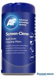 AF Tisztítókendő, képernyőhöz, antisztatikus, 100 db, AF "Screen-Clene (TTIASCR100T) - kecskemetirodaszer
