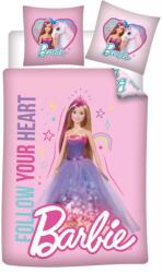 Halantex Barbie Follow Your Heart gyerek ágyneműhuzat 100×135 cm, 40×60 cm (BRM013711)