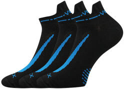 VoXX 3PACK fekete VoXX zokni (Rex 10) S