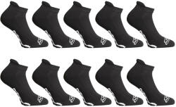 Styx 10PACK Fekete rövid Styx zokni (10HN960) XL