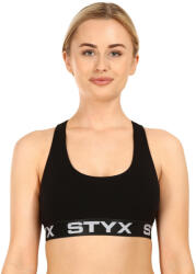 Styx Fekete sport női melltartó (IP960) L