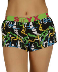 Styx Női bő szárú boxeralsók Styx art sportos gumipánt készült dzsungel (T956) M