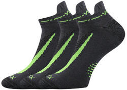 VoXX 3PACK sötét szürke VoXX zokni (Rex 10) XL