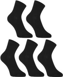 Styx 5PACK zokni Styx bokazokni bambusz fekete (5HBK960) XL