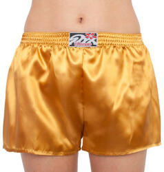 Styx női bő szárú boxeralsók Styx klasszikus gumipánt szatén arany (L685) XL