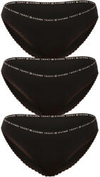 Tommy Hilfiger 3PACK fekete Tommy Hilfiger női alsók (UW0UW02825 0R7) S