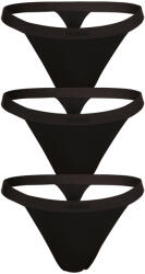 HUGO 3PACK női tanga HUGO fekete (50496893 001) S