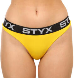 Styx Női tanga Styx sport gumi sárga (IT1068) S
