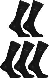 BOSS 5PACK fekete hosszú BOSS zokni (50478221 001) M