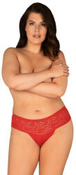 Obsessive Női bugyi Obsessive túlméretezett piros (Blossmina panties) 6XL