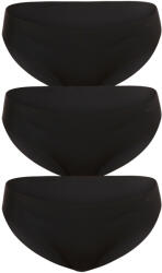 HUGO 3PACK női bugyi HUGO varrás nélküli fekete (50495891 001) XL