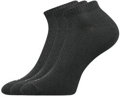 VoXX 3PACK fekete VoXX zokni (Baddy A) L