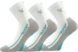 VoXX 3PACK fehér VoXX zokni (Barefootan-white) S