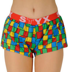 Styx Női bő szárú boxeralsó Styx art sport gumi Kockák (T959) S