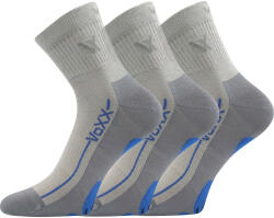 VoXX 3PACK szürke VoXX zokni (Barefootan-grey) L