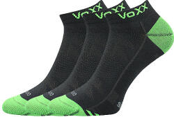 VoXX 3PACK Sötétszürke VoXX bambusz zokni (Bojar) S