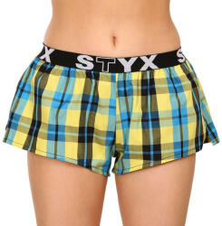 Styx Női bő szárú boxeralsók Styx sportos gumipánt többszínű (T933) 3XL