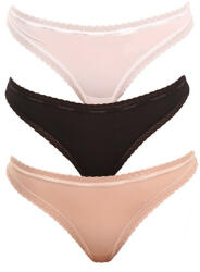 Calvin Klein 3PACK női tanga Calvin Klein többszínű (QD3802E-FIY) XL