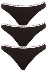 Tommy Hilfiger 3PACK fekete Tommy Hilfiger női alsók (UW0UW02828 0R7) L